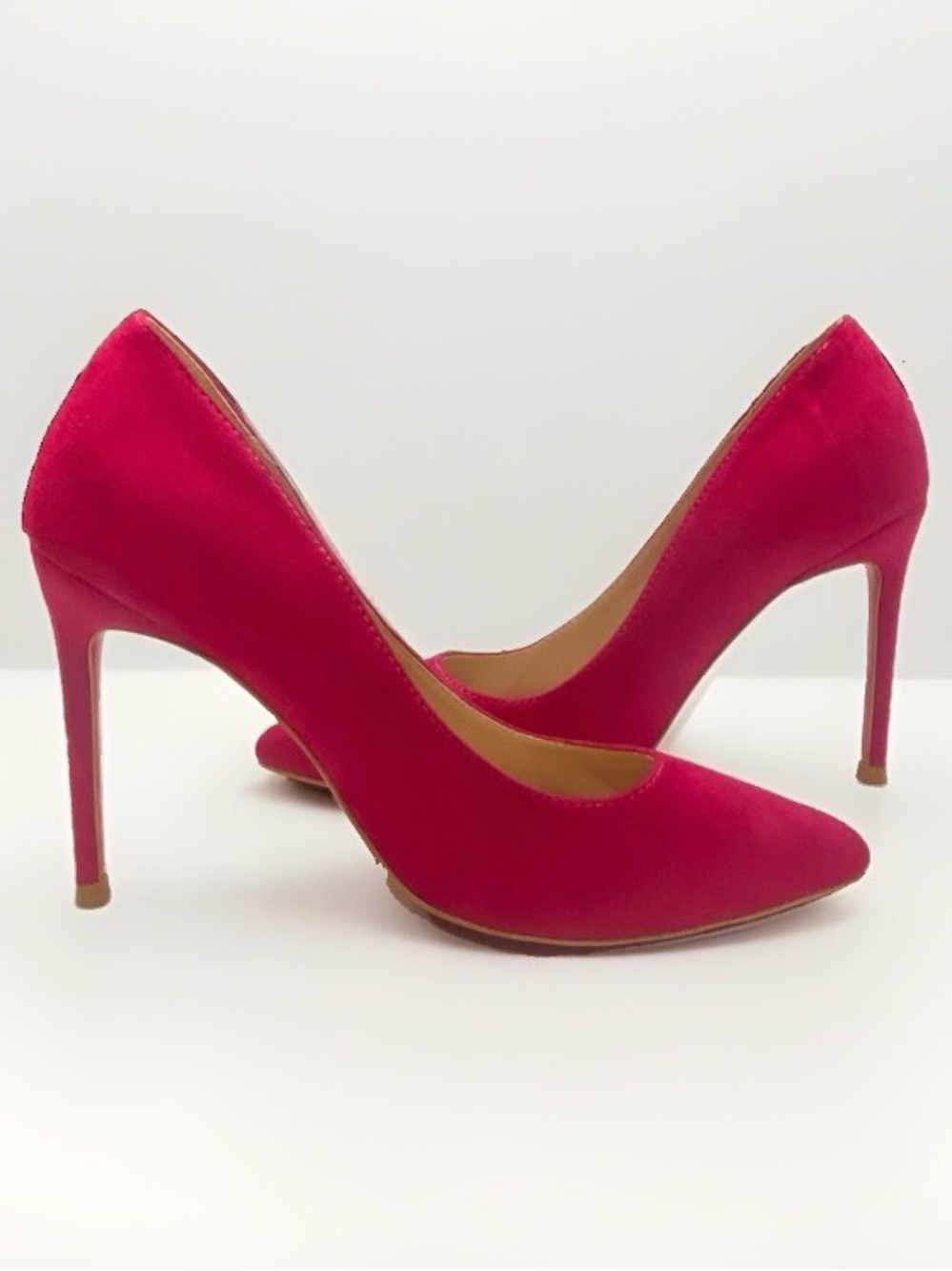 Christian Louboutin-  Pink Pointed-Toe Stiletto Pumps